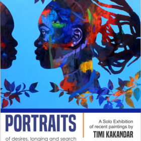 Timi Kakandar exhibition  Flyer