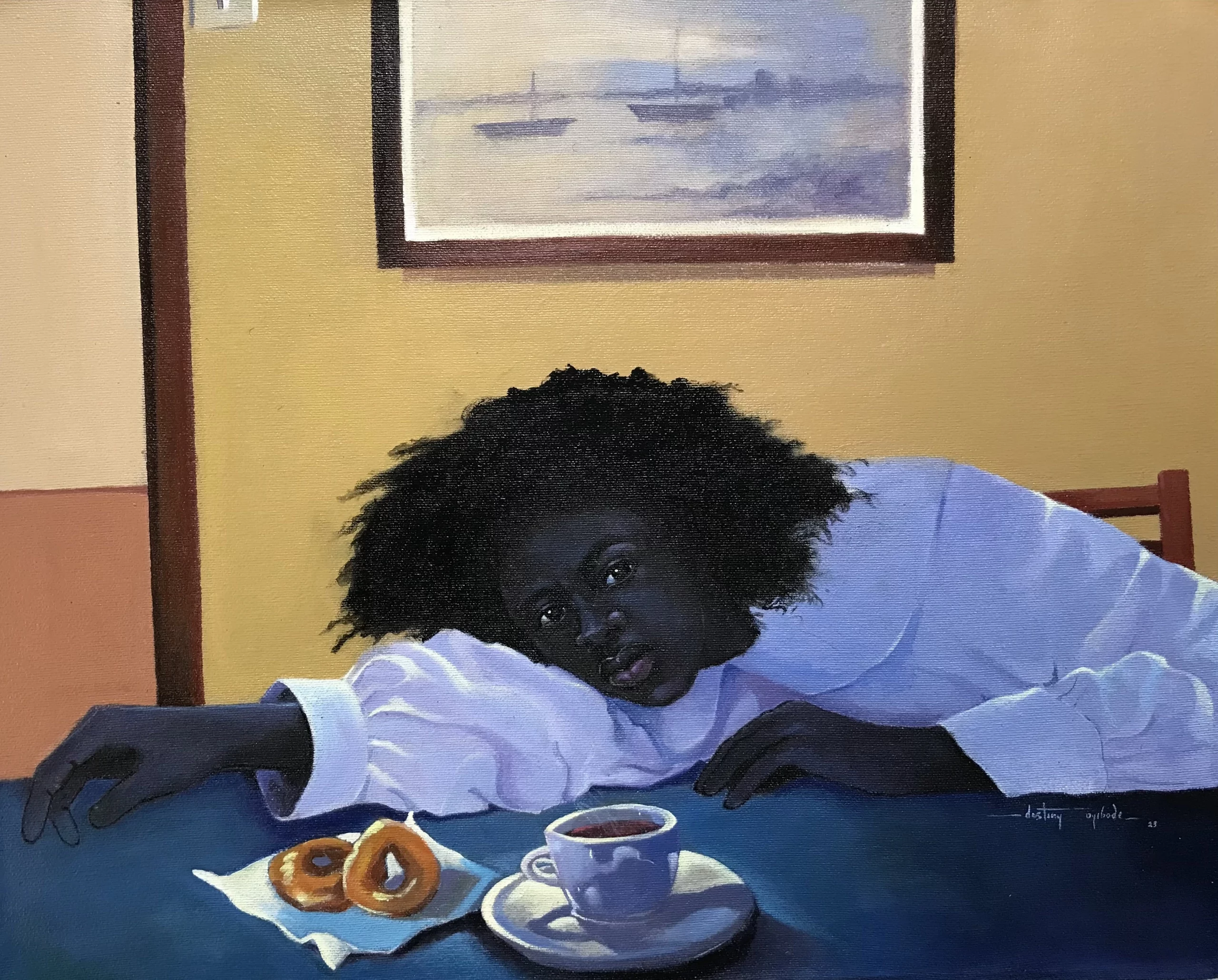 Coffee and doughnuts destiny oyibode