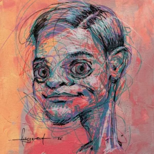 Echoes exhibition of paintings by Enoch
