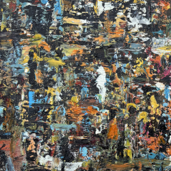 fields of colours abstract art 'Roqeeb Olayinka Ashishela'